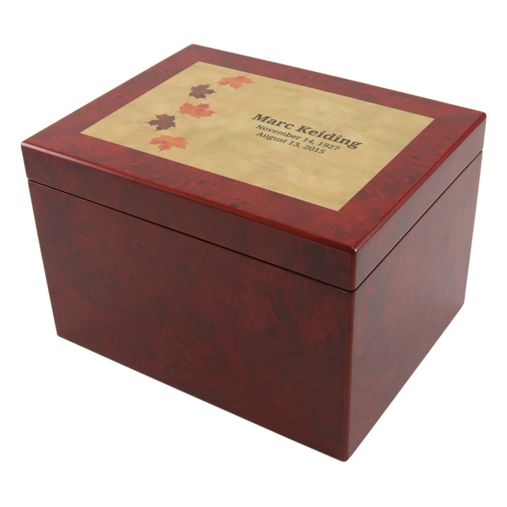 Autumn Leaves Memory Chest - Two Rivers